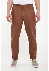 Liu Jo - Spodnie męskie lniane LIU JO. Materiał: len #3