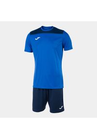 Zestaw Sportowy Joma Phoenix II 2xs - Oddychający i Trwały. Okazja: na uczelnię. Kolor: niebieski. Materiał: poliester, dresówka. Styl: sportowy