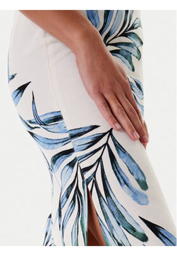 Tatuum Spódnica midi Seno T2509.176 Beżowy Regular Fit. Kolor: beżowy. Materiał: wiskoza