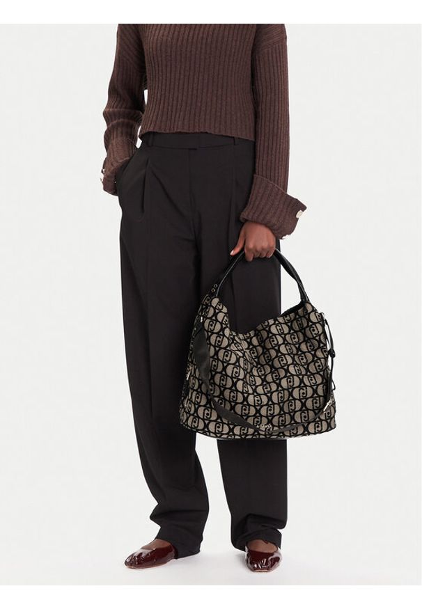 Liu Jo Torebka Esc L Hobo AF5057 T3152 Brązowy. Kolor: brązowy