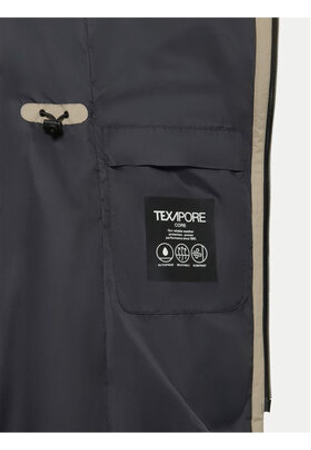 Jack Wolfskin Parka Wellsee A63896 Szary Regular Fit. Kolor: szary. Materiał: syntetyk