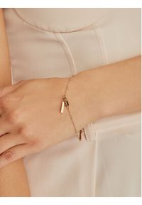 Calvin Klein Bransoletka 35000579 Złoty. Materiał: metalowe. Kolor: złoty #4