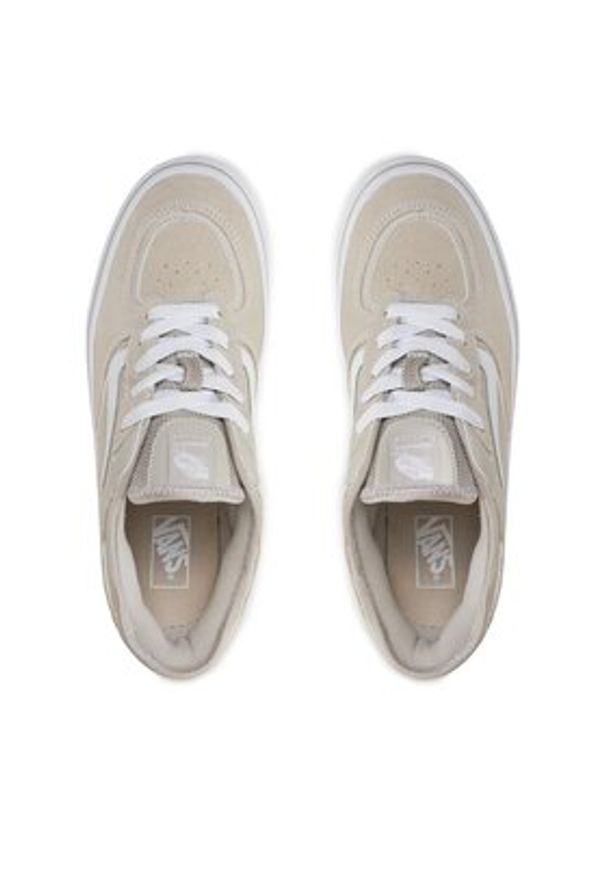 Vans Tenisówki Jn Rowley Classic VN000E52F381 Szary. Kolor: szary. Materiał: skóra