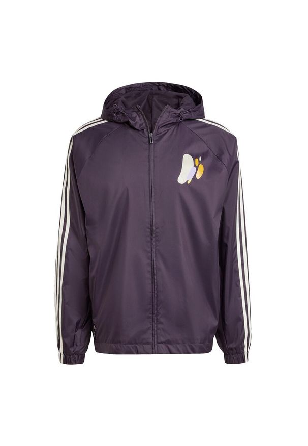 Adidas - Wiatrówka Real Madrid Seasonal. Kolor: czarny. Sport: outdoor