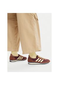 Adidas - Sneakersy adidas. Kolor: brązowy #1