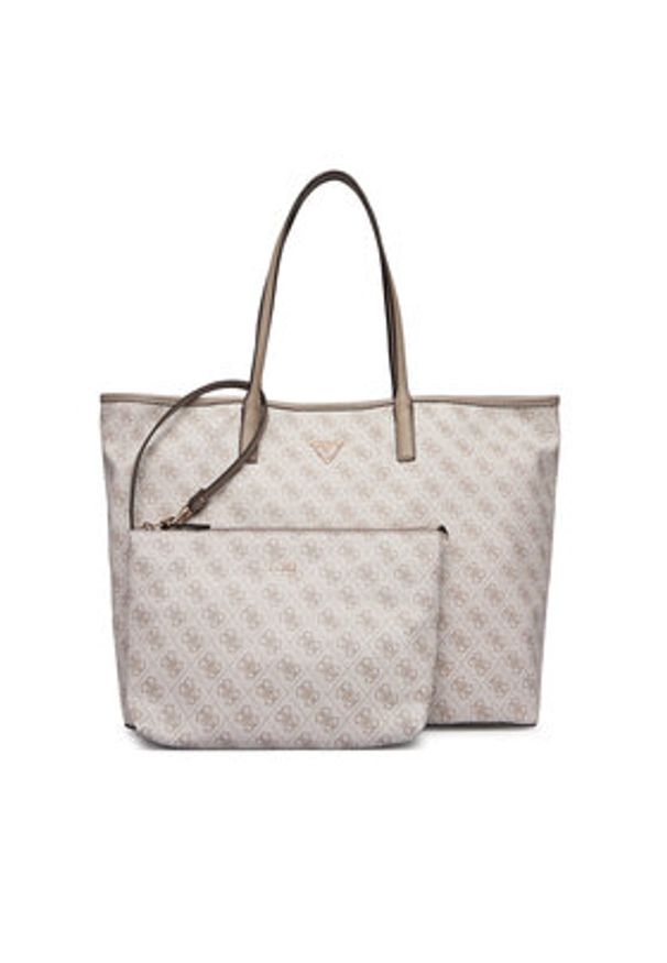 Guess Torebka Victtoria HWESG9 51429 Beżowy. Kolor: beżowy. Materiał: skórzane