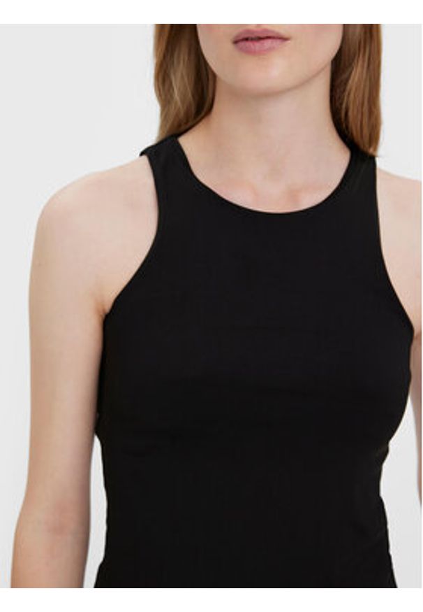 Vero Moda Top Bianca 10279787 Czarny Standard Fit. Kolor: czarny. Materiał: syntetyk