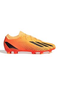 Adidas - Buty piłkarskie adidas X Speedportal.3 Fg M GZ5077 pomarańcze i czerwienie pomarańczowe. Zapięcie: sznurówki. Kolor: pomarańczowy. Materiał: syntetyk, guma. Sport: piłka nożna #1