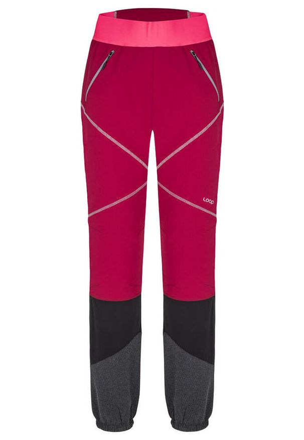 GALEO - Damskie Spodnie Softshell Urwayna XL - Wygoda i Oddychalność. Kolor: fioletowy. Materiał: softshell. Sport: turystyka piesza