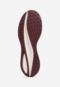 Born2be - Bordowe Buty Sportowe Sneakersy na Tłoczonej Podeszwie Karill. Okazja: na spacer, na co dzień. Kolor: czerwony. Sport: turystyka piesza #2