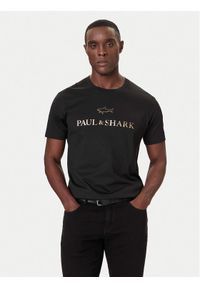 PAUL & SHARK - Paul&Shark T-Shirt 99311007 Czarny Regular Fit. Kolor: czarny. Materiał: bawełna #1