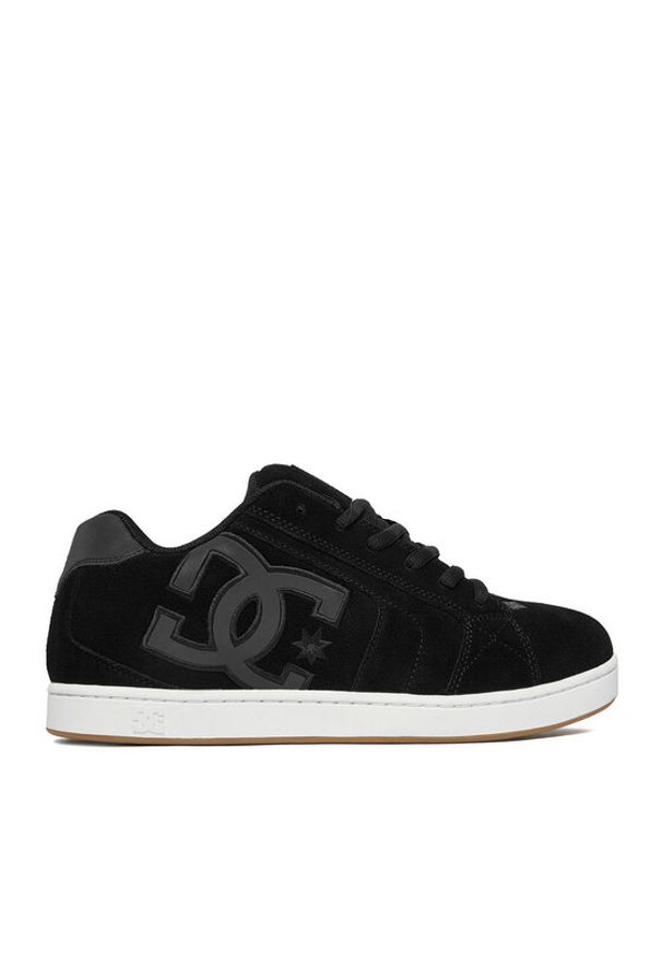 DC Shoes Sneakersy EO-NET SE DC03260001 Czarny. Kolor: czarny. Materiał: nubuk, skóra