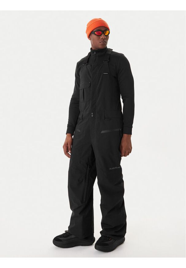 Quiksilver Spodnie snowboardowe Paramo Stretch EQYTP03244 Czarny Regular Fit. Kolor: czarny. Materiał: syntetyk. Sport: snowboard