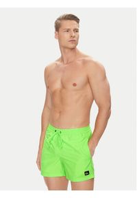 Quiksilver Szorty kąpielowe Everyday Solid Volley 15 EQYJV04120 Zielony Regular Fit. Kolor: zielony. Materiał: syntetyk #4