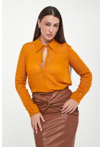 Elisabetta Franchi - Koszula damska z łańcuszkami ELISABETTA FRANCHI #1