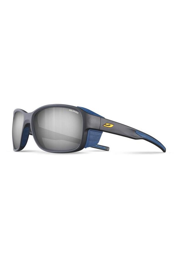 JULBO - Okulary polaryzacyjne Julbo Monterosa 2 czarno niebieski Spectron Polarized kat3. Kolor: czarny, pomarańczowy, niebieski, wielokolorowy