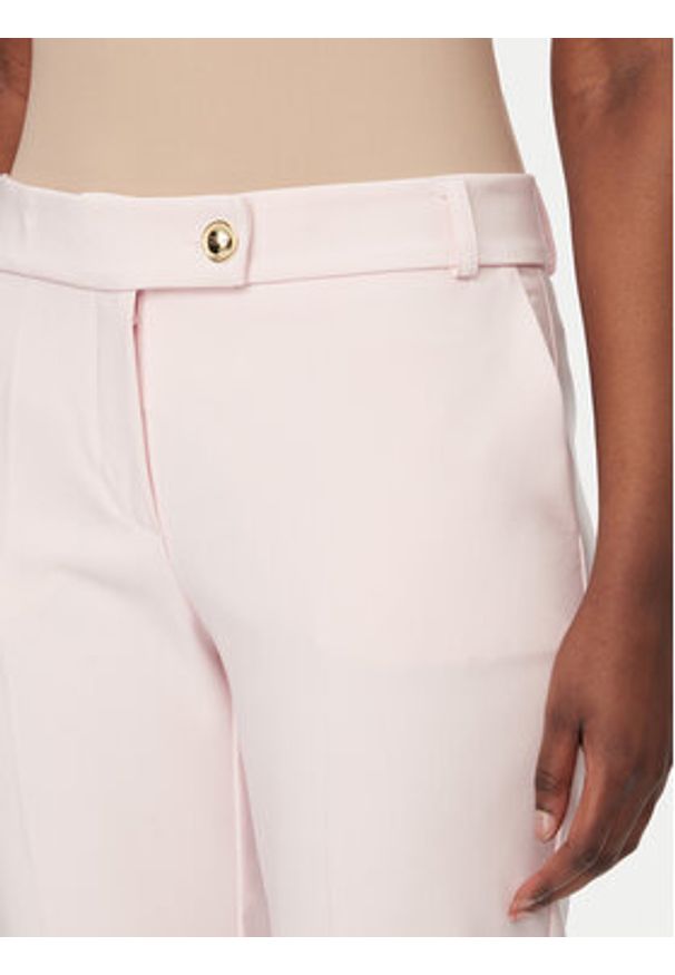 Rinascimento Spodnie materiałowe CFC0128638003 Różowy Slim Fit. Kolor: różowy. Materiał: syntetyk