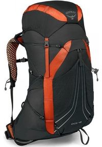 OSPREY plecak trekkingowy EXOS 48 II blaze black LG. Kolor: czarny. Wzór: paski #1