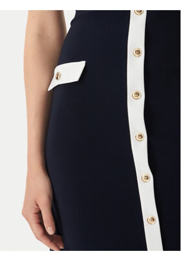 Joseph Ribkoff Sukienka codzienna 261067 Granatowy Regular Fit. Okazja: na co dzień. Kolor: niebieski. Materiał: syntetyk. Typ sukienki: proste. Styl: casual