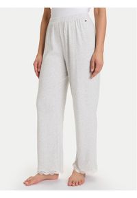 TOMMY HILFIGER - Tommy Hilfiger Spodnie piżamowe UW0UW06074 Szary Regular Fit. Kolor: szary. Materiał: bawełna #1