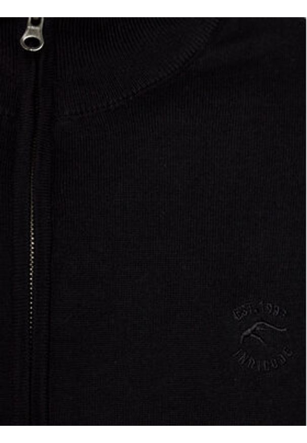 INDICODE Sweter Liliamos 35-698 Czarny Regular Fit. Kolor: czarny. Materiał: bawełna