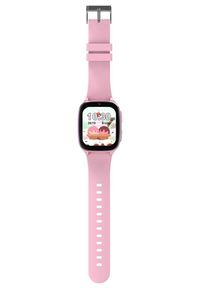 KIANO - Kiano Watch Princess Różowy. Rodzaj zegarka: smartwatch. Kolor: różowy. Styl: młodzieżowy, retro #6