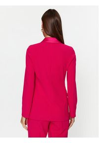 ViCOLO Marynarka TR0201 Różowy Regular Fit. Kolor: różowy. Materiał: syntetyk