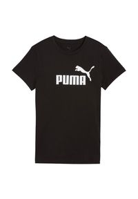 Puma - T-shirt Damski Logo ESS No.1. Kolor: czarny