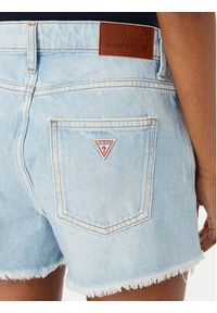 Guess Jeans Szorty jeansowe W6GDZ8 D6364 Niebieski Regular Fit. Kolor: niebieski. Materiał: jeans #5