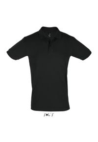 SOL'S - Polo Sol's Perfect. Typ kołnierza: polo. Kolor: czarny. Styl: elegancki #1