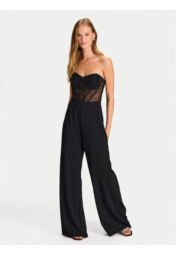 Hey Kyla Kombinezon 3AI010HK Czarny Regular Fit. Kolor: czarny. Materiał: syntetyk