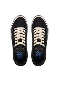 Hugo - HUGO Sneakersy Blue-X 50558176 Czarny. Kolor: czarny. Materiał: materiał #2