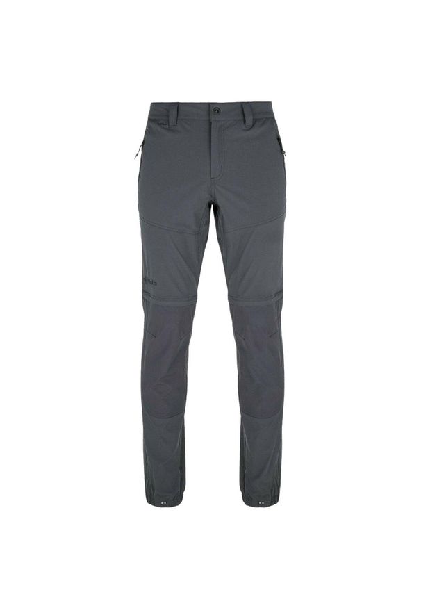 Męskie spodnie outdoorowe Kilpi HOSIO-M. Kolor: szary. Materiał: nylon. Sezon: lato. Sport: turystyka piesza