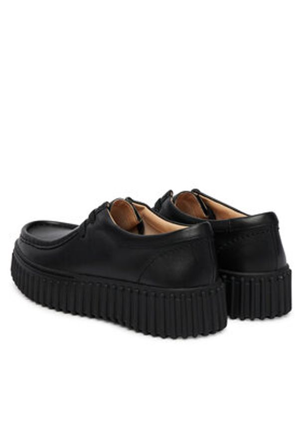 Clarks Półbuty Torhill Bee 26186665 Czarny. Kolor: czarny. Materiał: skóra