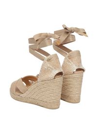 Castañer Espadryle Bailey 25633 Beżowy. Kolor: beżowy. Materiał: materiał #6