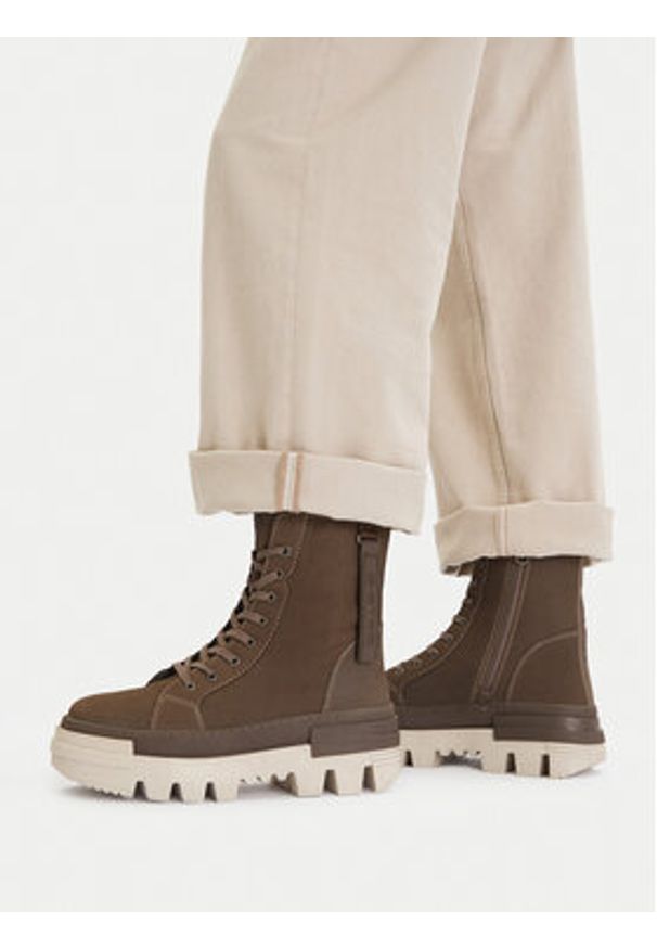 G-Star RAW - G-Star Raw Trzewiki CEO-WI16-PATTRICK-01 Zielony. Kolor: zielony. Materiał: skóra, nubuk