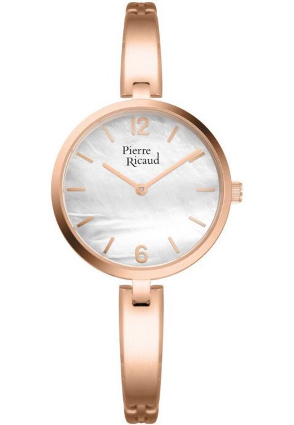 Zegarek damski Pierre Ricaud P22092.915ZQ różowe złoto. Kolor: różowy, złoty, wielokolorowy