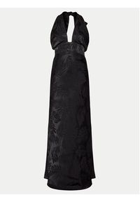 Guess Sukienka wieczorowa Sl Aubree W4GK60 WFDF0 Czarny Regular Fit. Kolor: czarny. Materiał: wiskoza. Styl: wizytowy