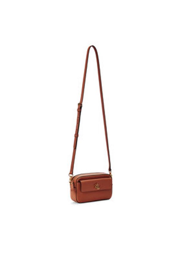 Lauren Ralph Lauren Torebka 432934353003 Brązowy. Kolor: brązowy. Materiał: skórzane