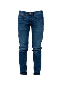 Pepe Jeans Jeansy "Hatch" | PM200823VX34 | Hatch | Mężczyzna | Niebieski. Stan: obniżony. Kolor: niebieski. Wzór: aplikacja, haft