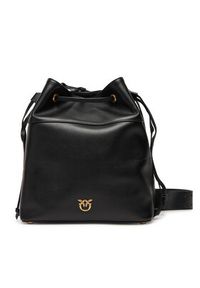 Pinko - PINKO Torebka Secchiello Classic Al 25-26 PLTT 104305 A0QO Czarny. Kolor: czarny. Materiał: skórzane #6