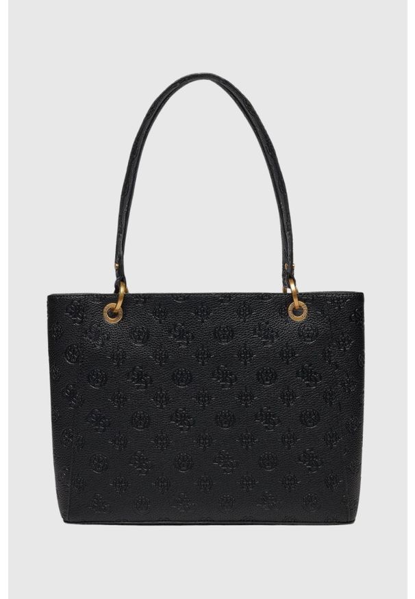 Guess - GUESS Czarna torebka Izzy Peony Noel. Kolor: czarny