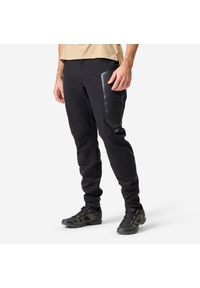 ROCKRIDER - Spodnie rowerowe MTB Rockrider Expl 500 zimowe. Kolor: czarny. Materiał: materiał. Sezon: zima. Sport: kolarstwo #1