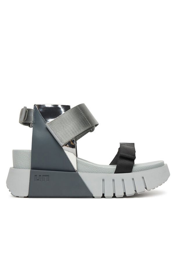 United Nude Sandały Delta Run 1041097716 Szary. Kolor: szary. Materiał: materiał