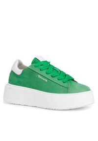 Sneakersy Tamaris 1-23812-20 Green 700. Kolor: zielony