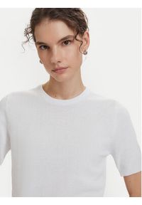 Beverly Hills Polo Club T-Shirt P-SS26W-M6564-0001 Biały Regular Fit. Typ kołnierza: polo. Kolor: biały. Materiał: bawełna #3