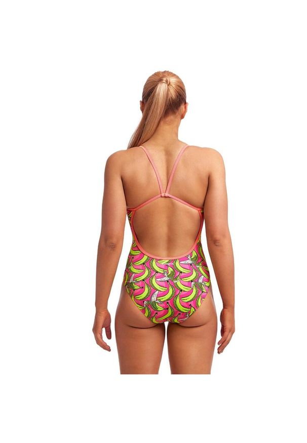 FUNKITA - Strój pływacki jednoczęściowy damski Funkita Single Strap One Piece. Kolor: wielokolorowy