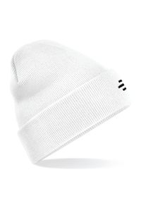 R-EVENGE - Gładka sportowa czapka zimowa dla dorosłych, sport, w kolorze biały. Kolor: biały. Materiał: akryl. Wzór: gładki. Sezon: zima. Styl: sportowy #1