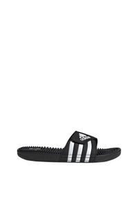 Adidas - Klapki basenowe dla dorosłych Adissage. Kolor: czarny, biały, wielokolorowy. Styl: sportowy
