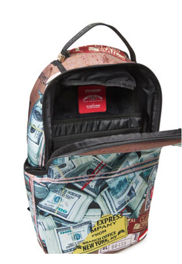SPRAYGROUND Plecak 910B6995NSZ Kolorowy. Materiał: skóra. Wzór: kolorowy